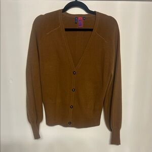 Brown Women's Cardigan Sweater